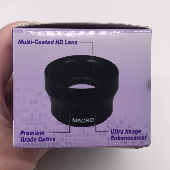 Digital Visions 37mm .45x Wide Angle Japan Optics with/Pouch - Picture 3 of 6